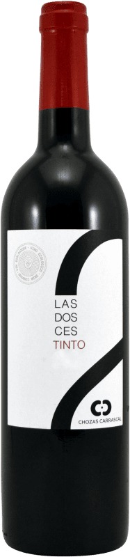 6,95 € Free Shipping | Red Wine Chozas Carrascal Las Dos Ces D.O. Utiel-Requena Valencian Community Spain Bobal Eco — Organic 75 cl