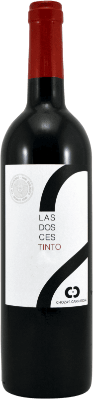6,95 € Envio grátis | Vinho tinto Chozas Carrascal Las Dos Ces D.O. Utiel-Requena Comunidade Valenciana Espanha Bobal Garrafa 75 cl