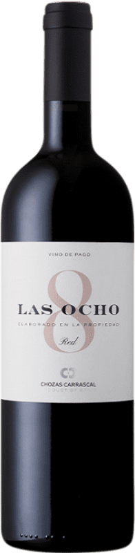 19,95 € Kostenloser Versand | Rotwein Chozas Carrascal Las Ocho 14 Meses Spanien Tempranillo, Syrah, Cabernet Sauvignon, Monastrell, Cabernet Franc, Bobal Flasche 75 cl