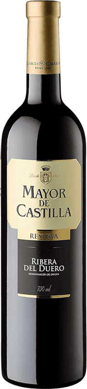 39,95 € Kostenloser Versand | Rotwein García Carrión Mayor de Castilla Reserve D.O. Ribera del Duero Kastilien und León Spanien Tempranillo Flasche 75 cl