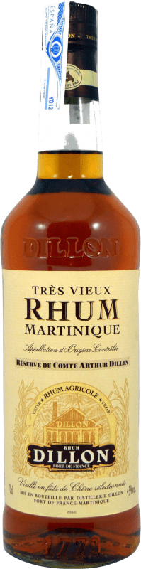 29,95 € Envoi gratuit | Rhum Bumbu Dillon VSOP Tres Vieux Rhum Martinique Bouteille 70 cl