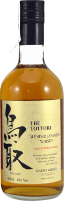 55,95 € 送料無料 | ウイスキーブレンド The Kurayoshi The Tottori Aged in Bourbon Barrel 日本 ボトル Medium 50 cl