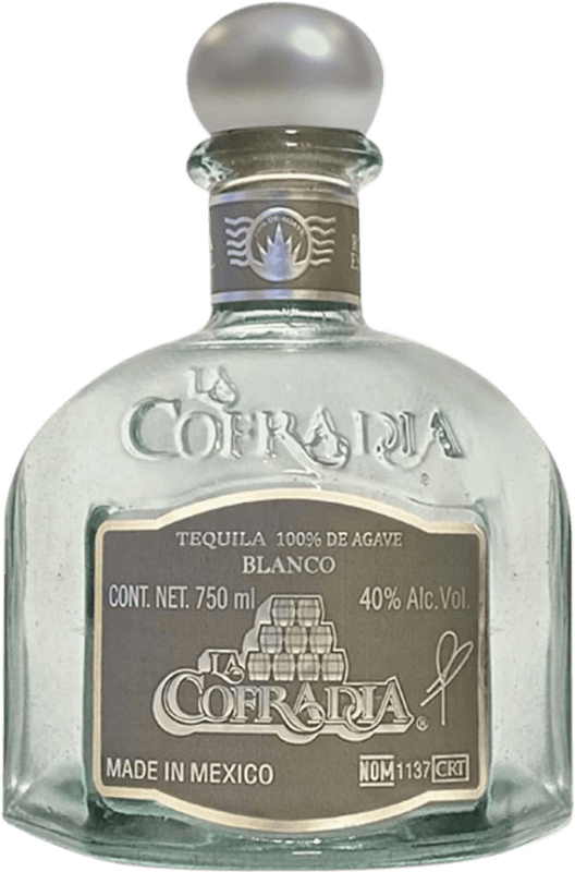 44,95 € Envio grátis | Tequila La Cofradía Blanco — Branco México 70 cl