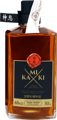 64,95 € Envio grátis | Whisky Single Malt Helios Okinawa Kamiki Extra Dark Wood Japão Garrafa Medium 50 cl