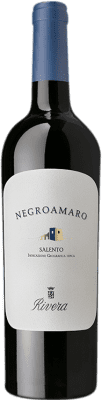 5,95 € Free Shipping | Red wine Vinicola Rivera Rivera I.G.T. Salento Italy Negroamaro Bottle 75 cl