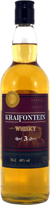 6,95 € Kostenloser Versand | Whiskey Single Malt Bergvliet Kraifontein Spanien 3 Jahre Flasche 70 cl