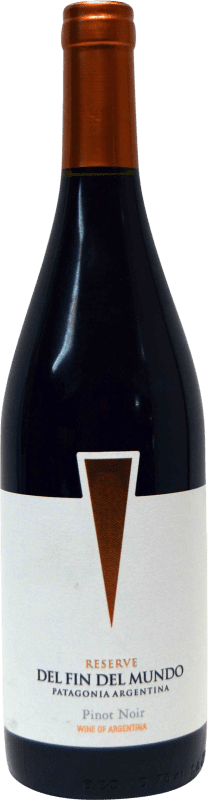 19,95 € Free Shipping | Red wine Fin del Mundo Reserve I.G. Mendoza Mendoza Argentina Pinot Black Bottle 75 cl
