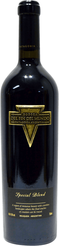 52,95 € Free Shipping | Red wine Fin del Mundo Special Blend I.G. Mendoza Mendoza Argentina Merlot, Cabernet Sauvignon, Malbec Bottle 75 cl