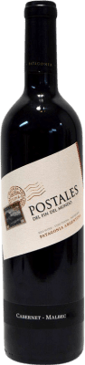 16,95 € Бесплатная доставка | Красное вино Fin del Mundo Postales I.G. Mendoza Мендоса Аргентина Cabernet Sauvignon — Каберне Совиньон, Malbec — Мальбек Бутылка 75 cl