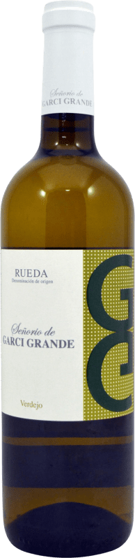 4,95 € Envoi gratuit | Vin blanc Garci Grande Señorío D.O. Rueda Castille et Leon Espagne Verdejo Bouteille 75 cl