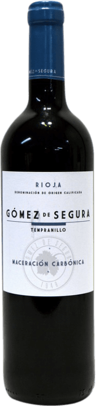 6,95 € Бесплатная доставка | Красное вино Gómez de Segura Maceración Carbónica D.O.Ca. Rioja Ла-Риоха Испания Tempranillo бутылка 75 cl