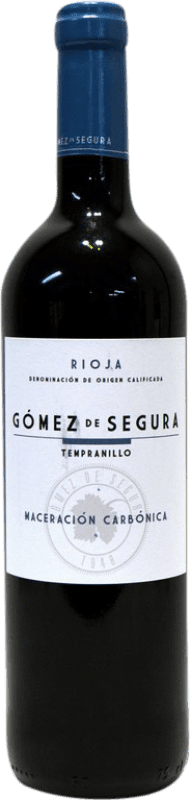 7,95 € Бесплатная доставка | Красное вино Gómez de Segura Maceración Carbónica D.O.Ca. Rioja Ла-Риоха Испания Tempranillo — Темпранильо Бутылка 75 cl