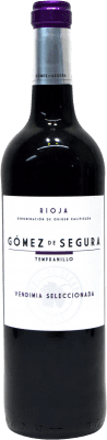6,95 € 送料無料 | 赤ワイン Gómez de Segura Vendimia Seleccionada D.O.Ca. Rioja ラ・リオハ スペイン Tempranillo ボトル 75 cl