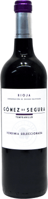 3,95 € 送料無料 | 赤ワイン Gómez de Segura VS Vendimia Seleccionada — 選別収穫 D.O.Ca. Rioja ラ・リオハ スペイン Tempranillo — テンプラニーリョ 75 cl