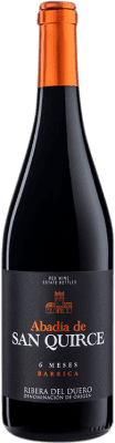 14,95 € Envio grátis | Vinho Tinto Bodegas Imperiales Abadía de San Quirce 6 Meses Carvalho D.O. Ribera del Duero Castela e Leão Espanha Tempranillo 75 cl