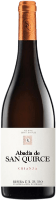 22,95 € Envío gratis | Vino tinto Bodegas Imperiales Abadía de San Quirce Crianza D.O. Ribera del Duero Castilla y León España Tempranillo Botella 75 cl