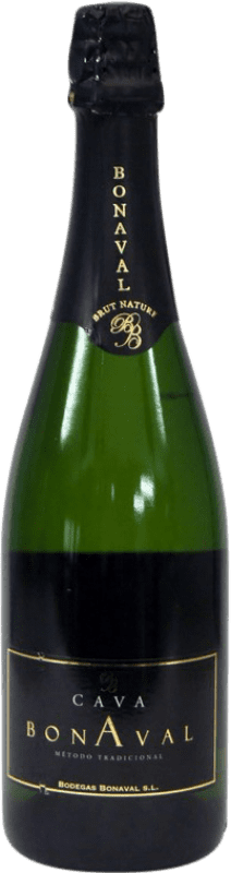 4,95 € 免费送货 | 白起泡酒 Inviosa Bonaval 香槟 D.O. Cava 加泰罗尼亚 西班牙 Macabeo 瓶子 75 cl