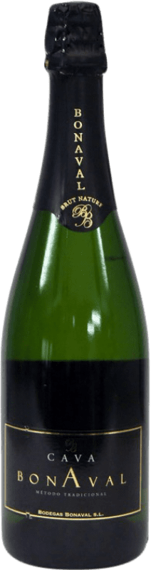 4,95 € Spedizione Gratuita | Spumante bianco Inviosa Bonaval Brut D.O. Cava Catalogna Spagna Macabeo Bottiglia 75 cl