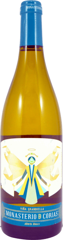 18,95 € Envoi gratuit | Vin blanc Monasterio de Corias Viña Grandiella D.O.P. Vino de Calidad de Cangas Principauté des Asturies Espagne Albillo, Albarín Bouteille 75 cl