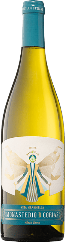 13,95 € Бесплатная доставка | Белое вино Monasterio de Corias Viña Grandiella D.O.P. Vino de Calidad de Cangas Княжество Астурия Испания Albillo — Альбильо, Albarín — Альбарин 75 cl
