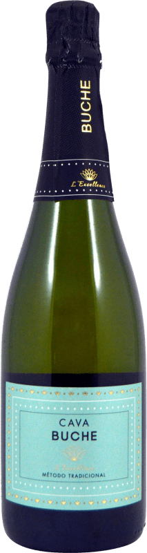 5,95 € 免费送货 | 白起泡酒 Occidente Buche Almendralejo 香槟 D.O. Cava 埃斯特雷马杜拉 西班牙 Macabeo, Parellada 瓶子 75 cl