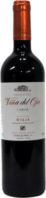 8,95 € Envío gratis | Vino Tinto Señorío de Arana Viña del Oja Crianza D.O.Ca. Rioja La Rioja España Tempranillo, Mazuelo 75 cl