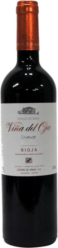 7,95 € Free Shipping | Red wine Señorío de Arana Viña del Oja Aged D.O.Ca. Rioja The Rioja Spain Tempranillo, Mazuelo Bottle 75 cl