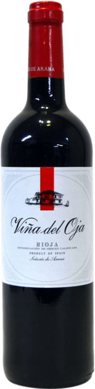 3,95 € Spedizione Gratuita | Vino rosso Señorío de Arana Viña del Oja Giovane D.O.Ca. Rioja La Rioja Spagna Tempranillo Bottiglia 75 cl
