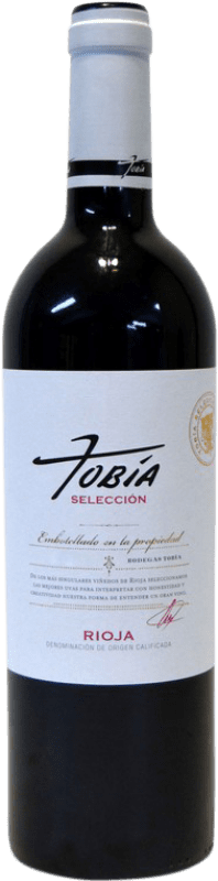 10,95 € Бесплатная доставка | Красное вино Tobía Selección старения D.O.Ca. Rioja Ла-Риоха Испания Tempranillo бутылка 75 cl
