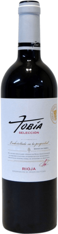 11,95 € Spedizione Gratuita | Vino Rosso Tobía Selezione Crianza — Invecchiato in Botte D.O.Ca. Rioja La Rioja Spagna Tempranillo 75 cl