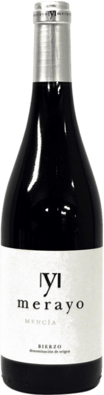 6,95 € Free Shipping | Red wine Merayo D.O. Bierzo Castilla y León Spain Mencía Bottle 75 cl