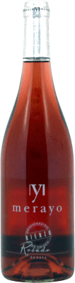 5,95 € 免费送货 | 玫瑰酒 Merayo Rosado D.O. Bierzo 卡斯蒂利亚莱昂 西班牙 Mencía 瓶子 75 cl