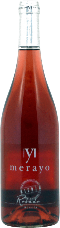 5,95 € Kostenloser Versand | Roséwein Merayo Rosado D.O. Bierzo Kastilien und León Spanien Mencía Flasche 75 cl