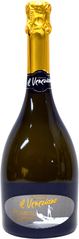 7,95 € Бесплатная доставка | Белое вино CVC Il Veneziano D.O.C. Prosecco Италия бутылка 75 cl