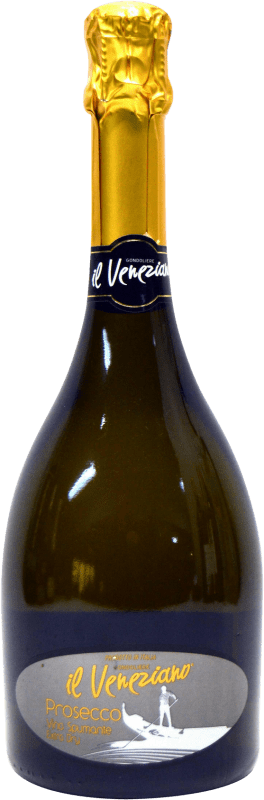 11,95 € Бесплатная доставка | Белое вино CVC Il Veneziano D.O.C. Prosecco Италия бутылка 75 cl