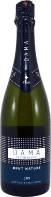 15,95 € Envio grátis | Espumante branco De Coll de Juny Dama Brut Nature D.O. Cava Catalunha Espanha Garrafa 75 cl