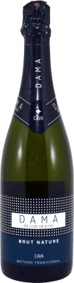 5,95 € Kostenloser Versand | Weißer Sekt De Coll de Juny Dama Brut Natur D.O. Cava Katalonien Spanien Flasche 75 cl