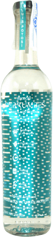 56,95 € 免费送货 | 梅斯卡尔酒 Derrumbes de México San Luis de Potosi 墨西哥 瓶子 70 cl