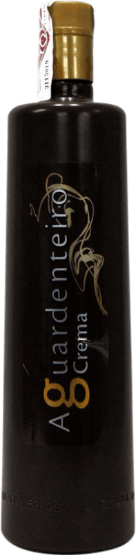19,95 € Free Shipping | Liqueur Cream J. Borrajo Aguardenteiro Crema de Orujo Spain Bottle 1 L