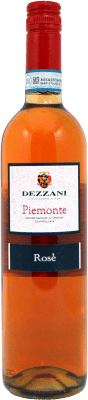 7,95 € Envío gratis | Vino Rosado Dezzani Rosé — Rosado D.O.C. Piedmont Piemonte Italia 75 cl