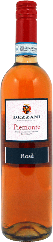 7,95 € Free Shipping | Rosé Wine Dezzani Rosé D.O.C. Piedmont Piemonte Italy 75 cl