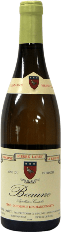 32,95 € Kostenloser Versand | Weißwein Pierre Labet Clos du Dessus des Marconnets A.O.C. Beaune Burgund Frankreich Chardonnay Flasche 75 cl