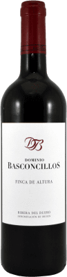 19,95 € Бесплатная доставка | Красное вино Basconcillos Дуб D.O. Ribera del Duero Кастилия-Леон Испания Tempranillo бутылка 75 cl