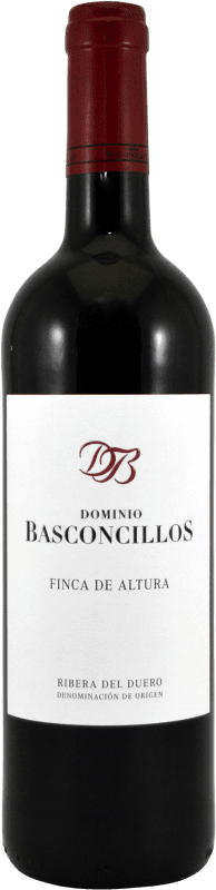 15,95 € Envoi gratuit | Vin Rouge Basconcillos Chêne D.O. Ribera del Duero Castille et Leon Espagne Tempranillo 75 cl