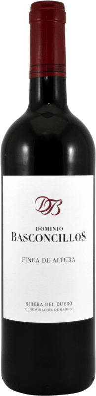 19,95 € Envoi gratuit | Vin rouge Basconcillos Chêne D.O. Ribera del Duero Castille et Leon Espagne Tempranillo Bouteille 75 cl