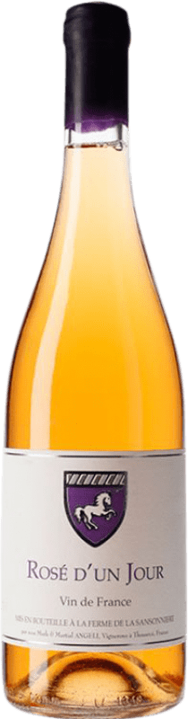 39,95 € Envío gratis | Vino rosado Ferme de La Sansonniere Mark Angeli Rose D'Un Jour Loire Francia Cabernet Sauvignon Botella 75 cl