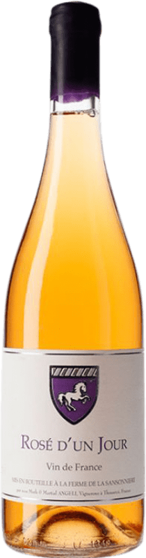 28,95 € Бесплатная доставка | Розовое вино Ferme de La Sansonniere Mark Angeli Rose D'Un Jour Луара Франция Cabernet Sauvignon бутылка 75 cl