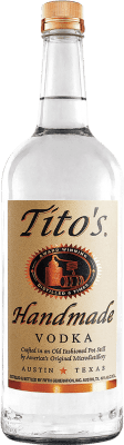 32,95 € Kostenloser Versand | Wodka Fifth Generation Tito's Handmade Vereinigte Staaten Flasche 1 L