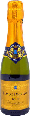 7,95 € Envio grátis | Espumante Branco François Montand Brut — Bruto França Chardonnay Garrafinha 20 cl
