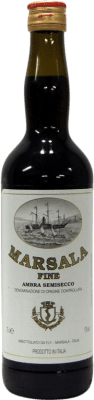 10,95 € Kostenloser Versand | Rotwein Frazzitta Ambra Fine D.O.C. Marsala Italien Flasche 75 cl